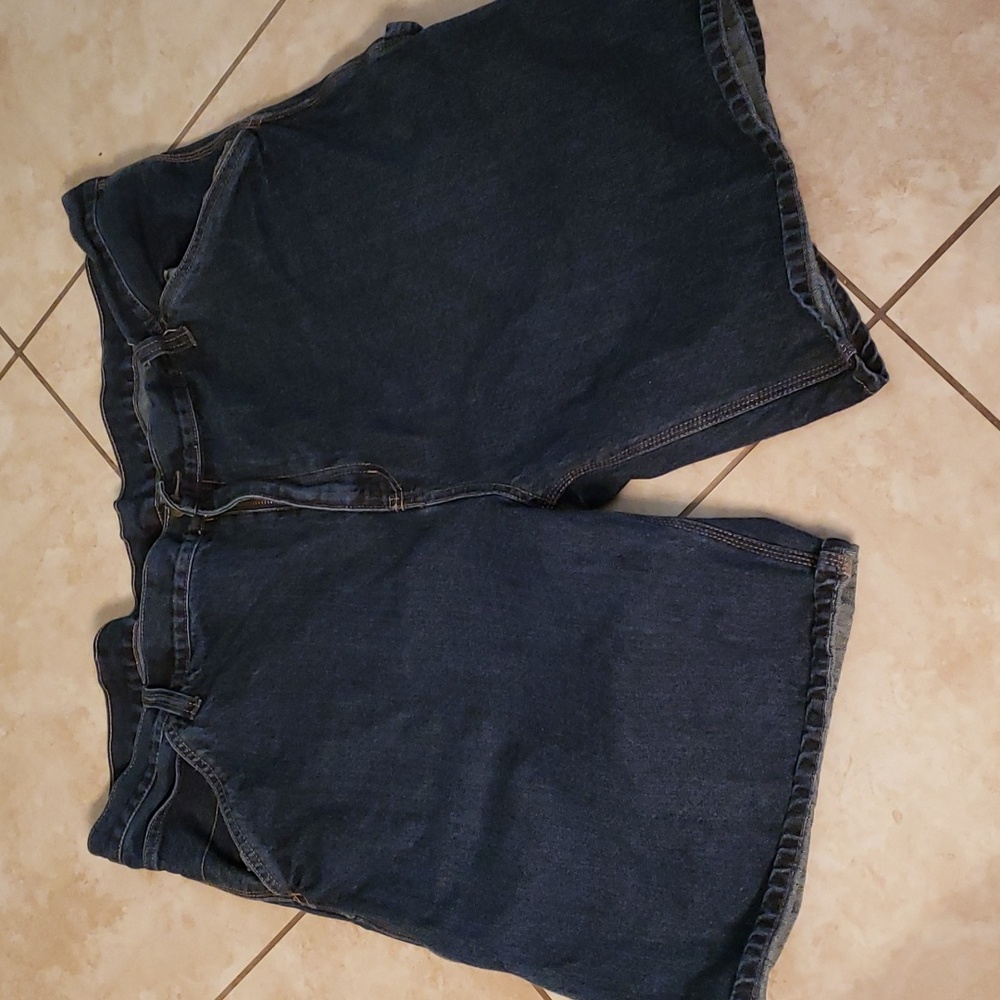 Men's jean shorts